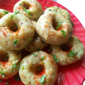 Khichu  ચોખાના લોટનું ખીચુ